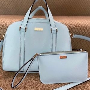 Kate Spade purse and matching wristlet